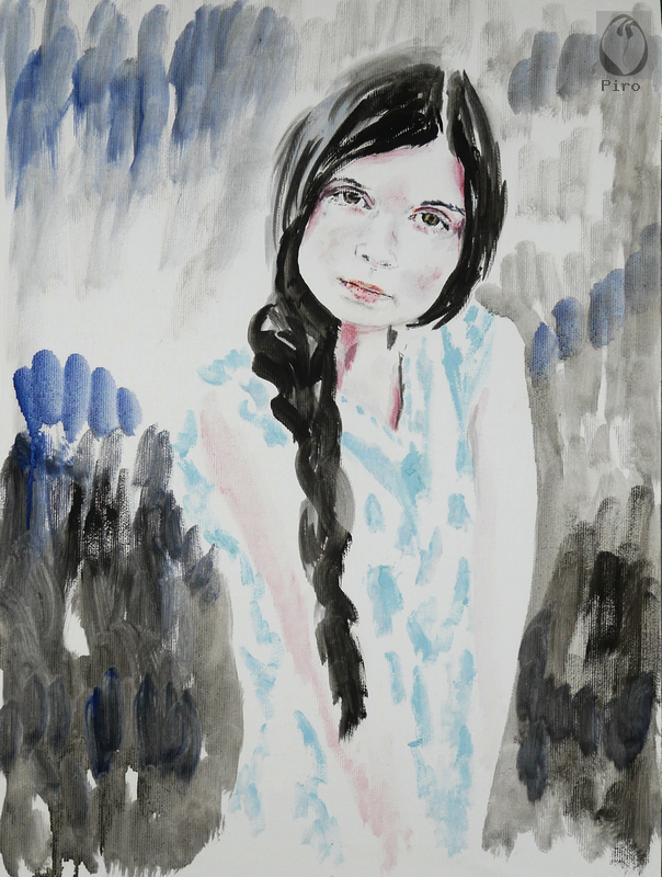 oil on canvas - olio su tela di Piro